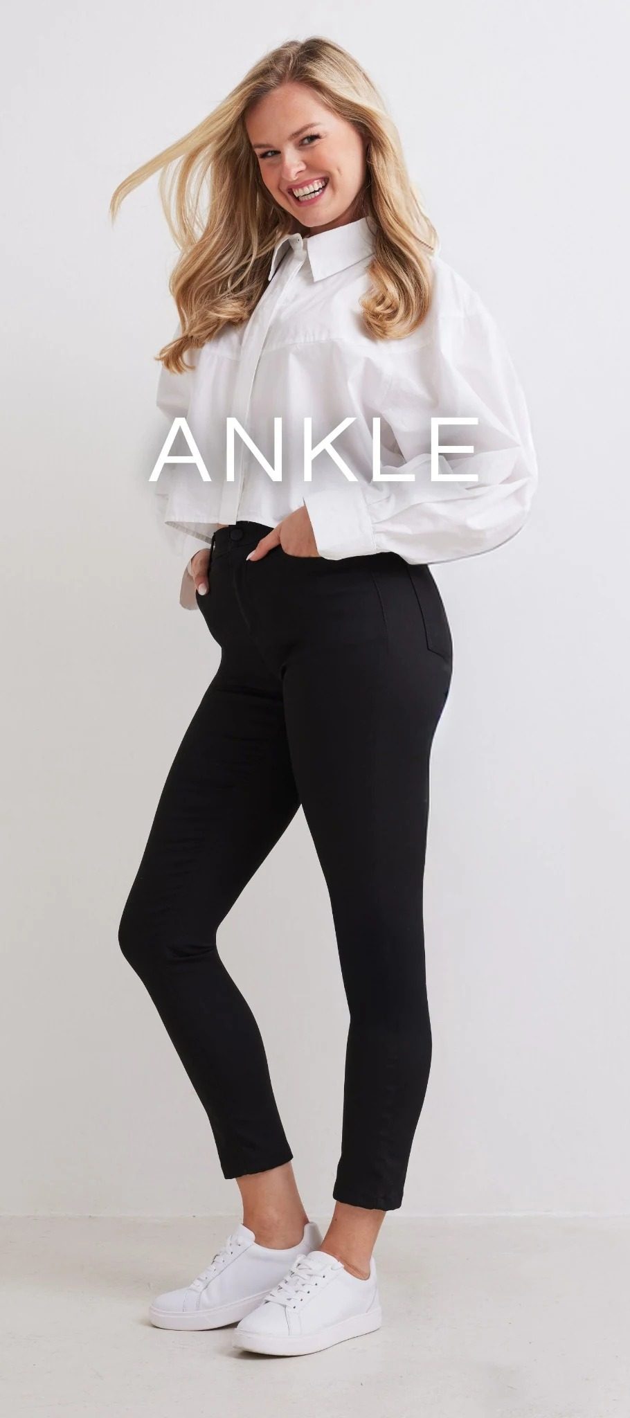 Wonderjeans Ankle Damenjeans in kurzer Länge, figurbetont und modisch