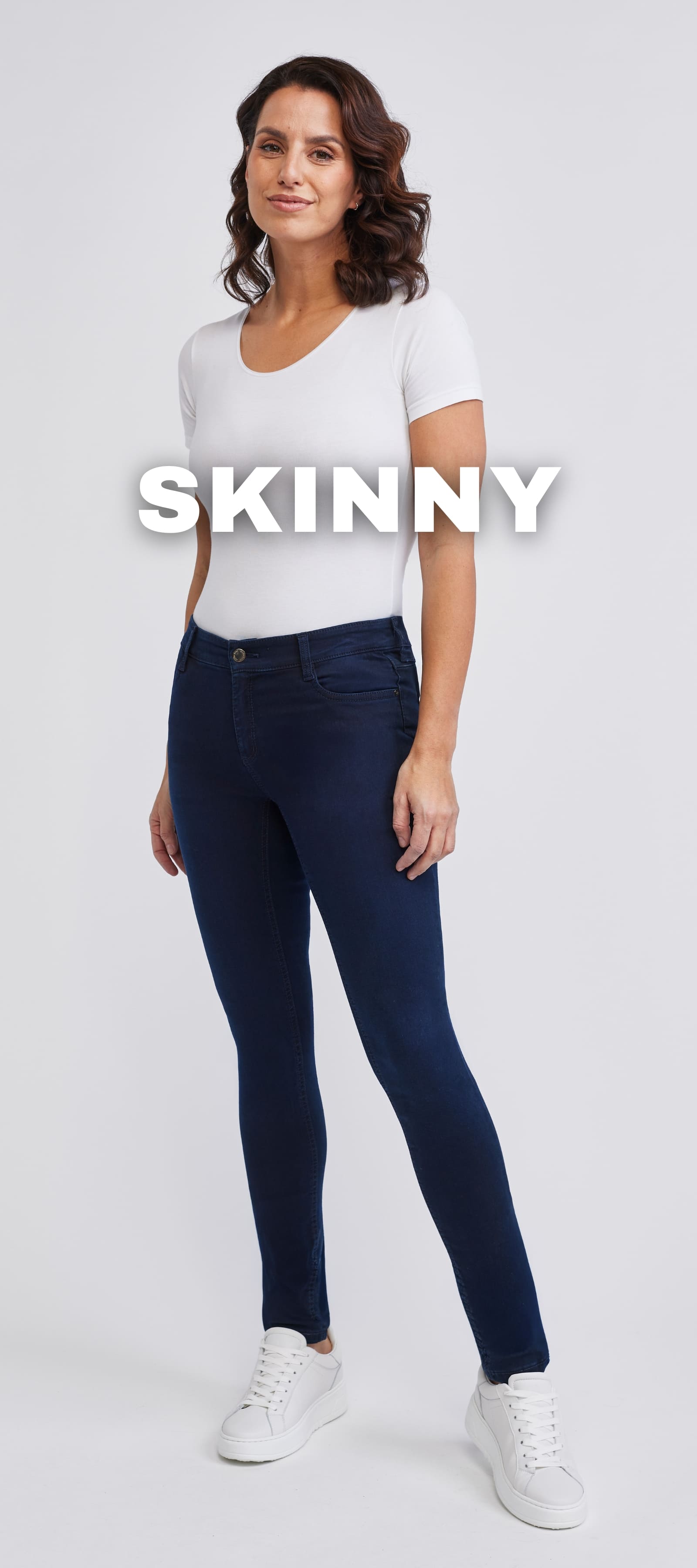wonderjeans skinny, figurbetonte Damenjeans mit schmaler Passform
