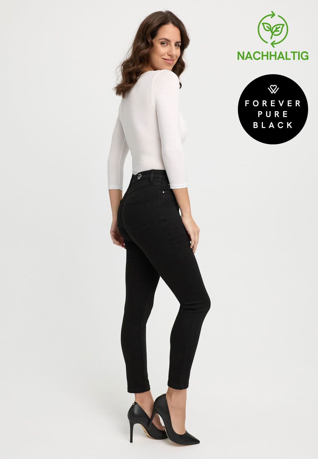 wonderjeans High Waist Forever Pure Black