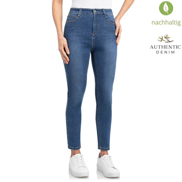 wonderjeans High Waist Authentic indigo