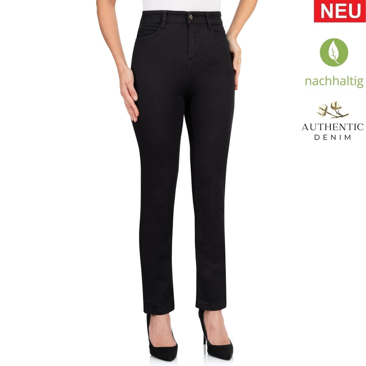 wonderjeans High Waist Straight Forever Pure Black