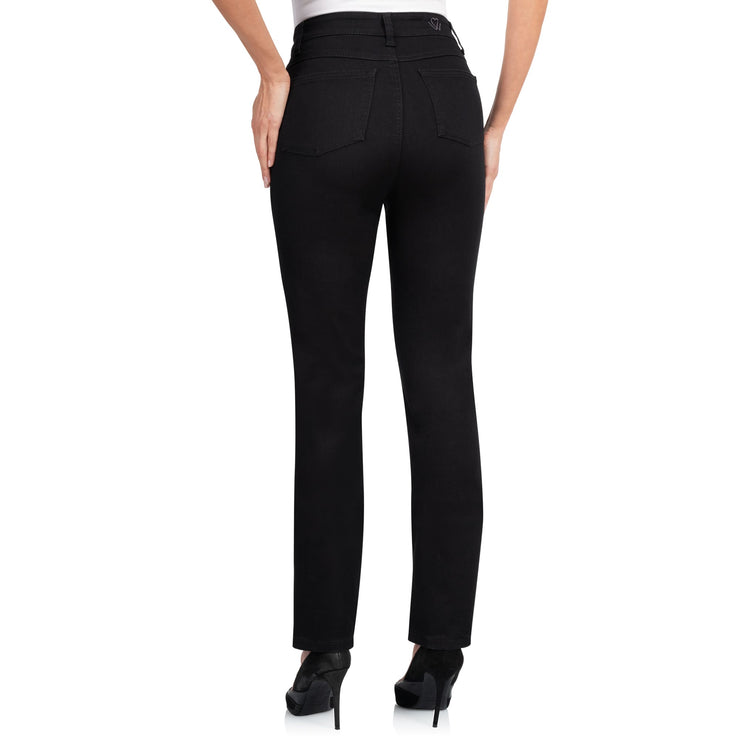 wonderjeans High Waist Straight Forever Pure Black