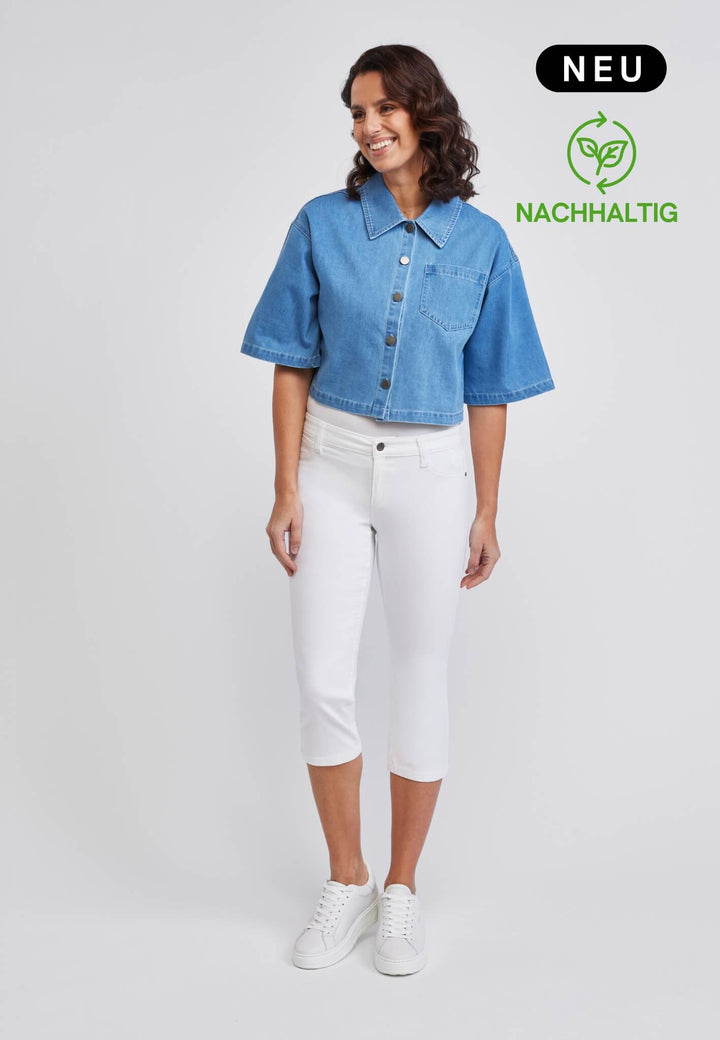 wonderjeans Capri White