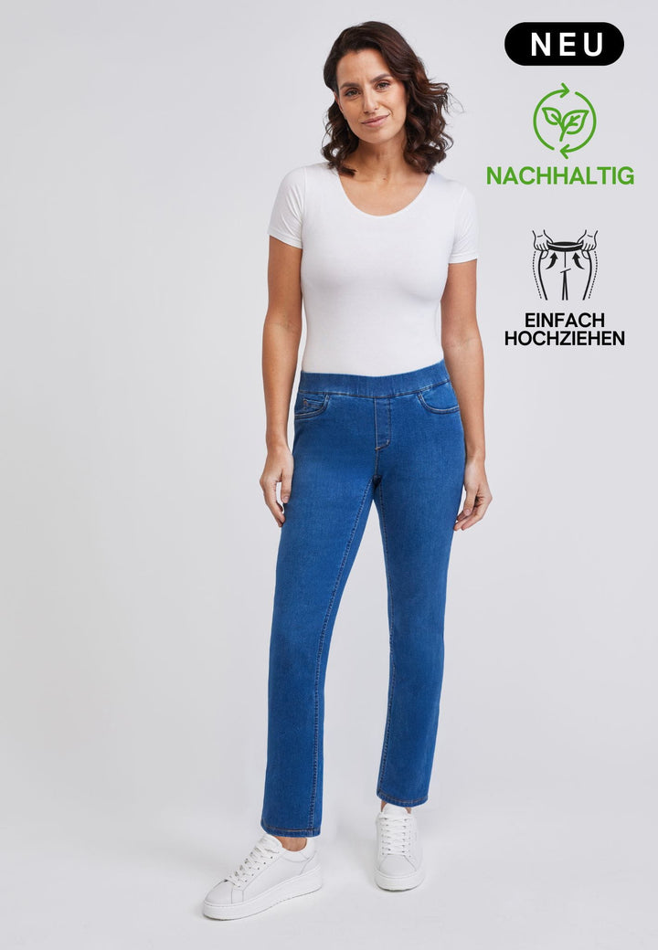 wonderjeans Pull On Super Stone Blue