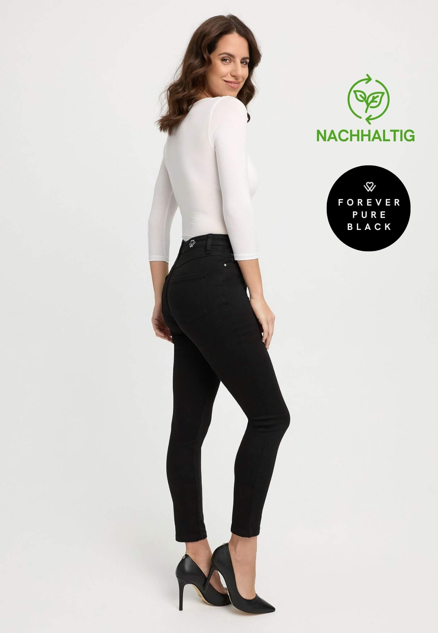 wonderjeans High Waist Forever Pure Black