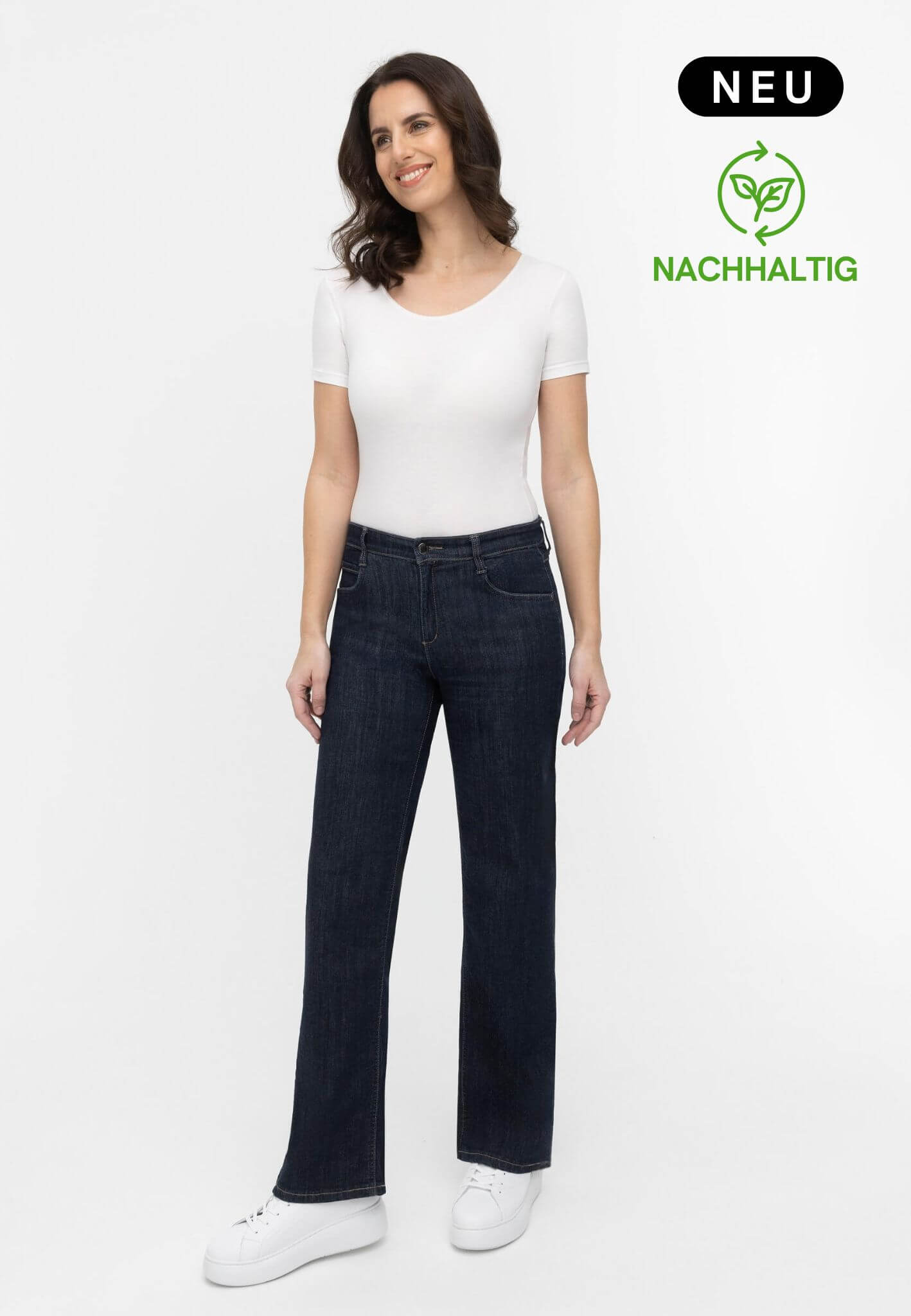 wonderjeans Relaxed Straight Blue