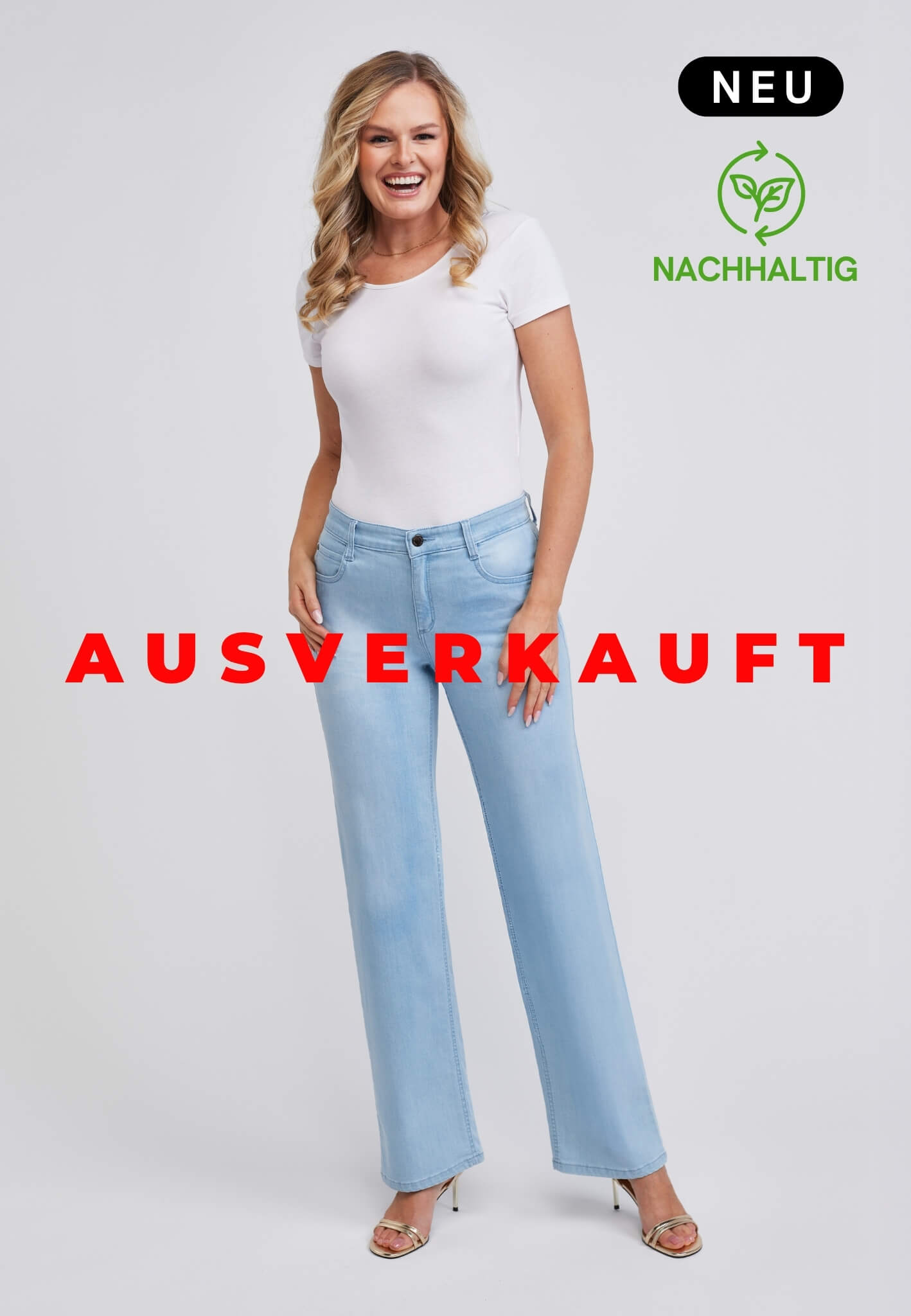 wonderjeans Relaxed Straight Sun Blue