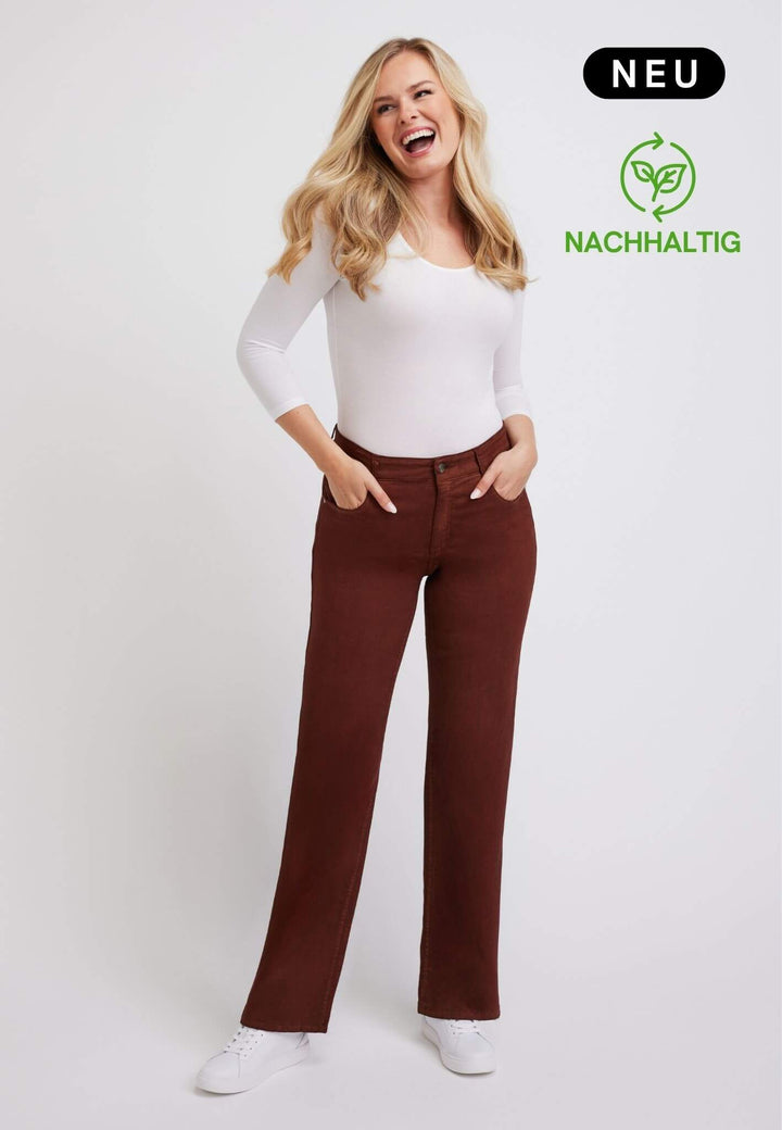 wonderjeans Relaxed Straight Hazelnut