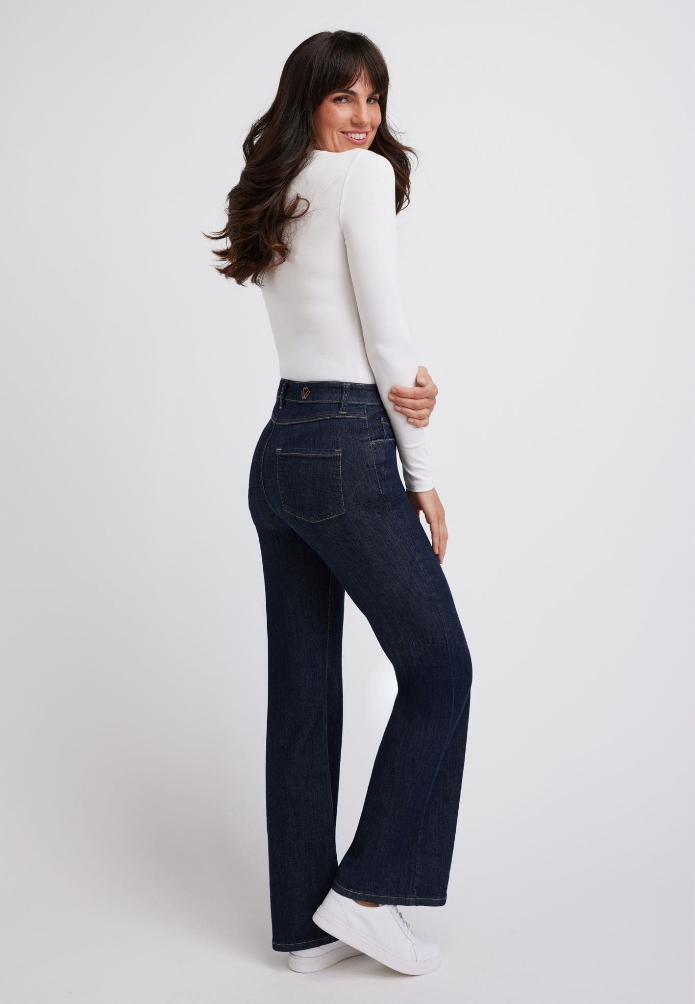 wonderjeans Relaxed Wide Blue Rinse