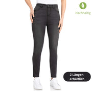 wonderjeans High Waist Charcoal Super Wash