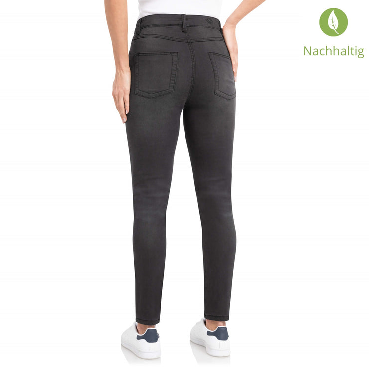 wonderjeans High Waist Charcoal Super Wash